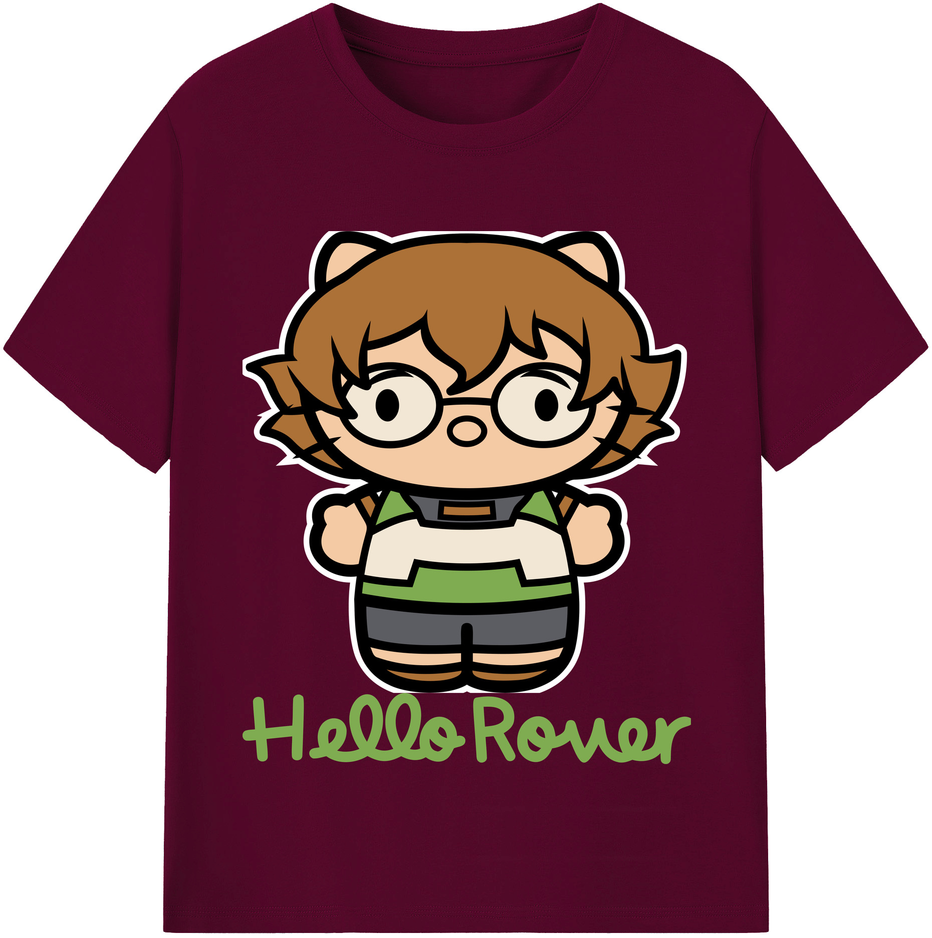 （画像用） Hello Kitty ハローキティ レディースカジュアルプリントTシャツ（綿100％）